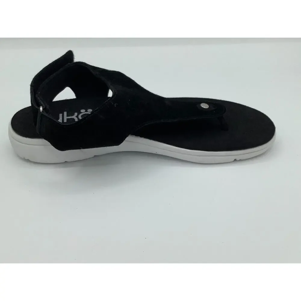 Ryka Size‎ 9.5 Black Sandals Lightweight Comfy